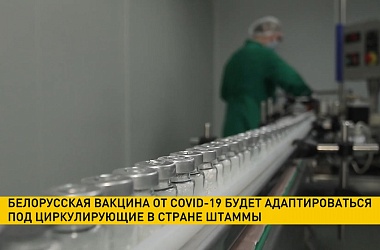 Фото: Белорусская вакцина от COVID-19 будет адаптироваться под циркулирующие в стране штаммы