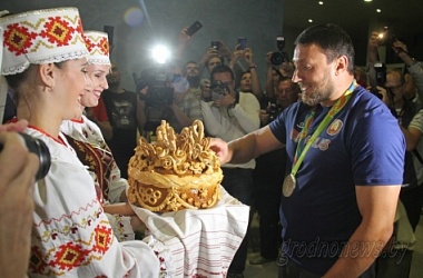Фото: Ивана Тихона встретили в Минске