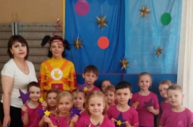 Фото: Космическое путешествие дошколят 