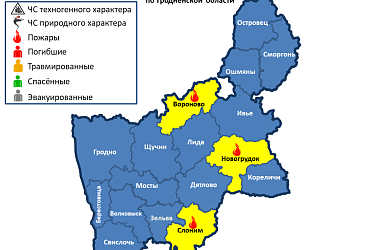 Фото:     За сутки на территории Гродненской области произошло 3 пожара