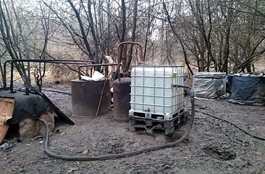 Фото: Самогонный мини-завод обнаружили в Беловежской пуще